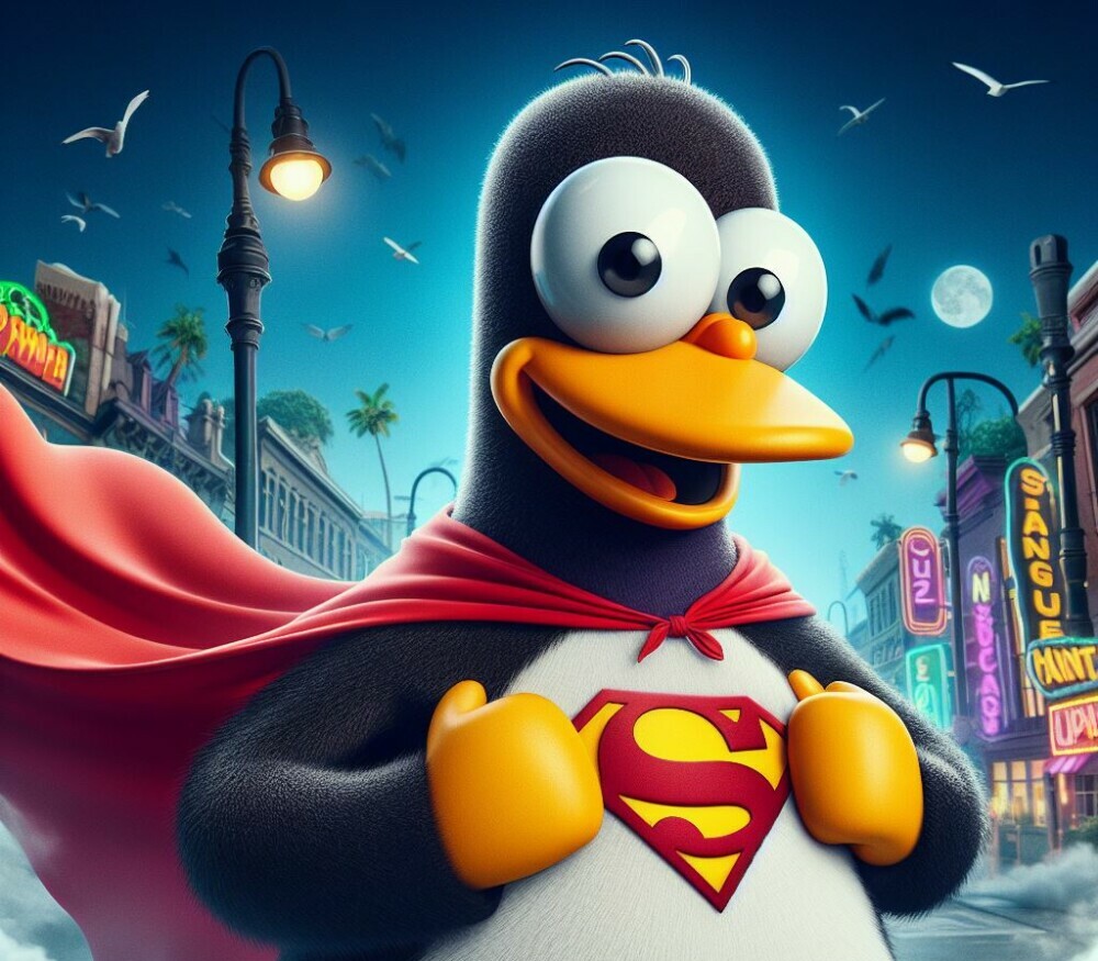 Nomad Ninja, or Homer Simpson dressed as a superhero penguin?