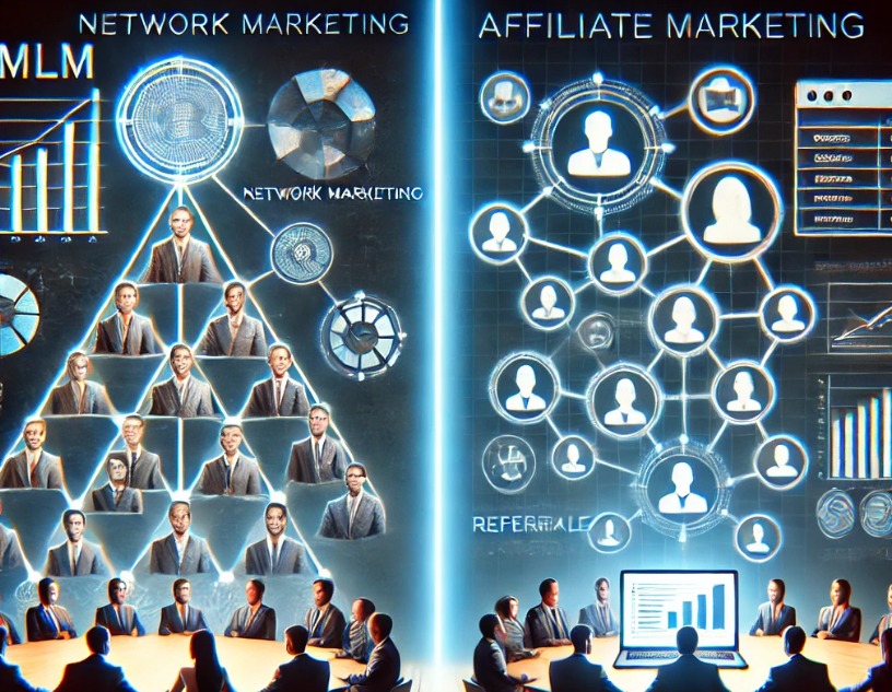 Understanding The Differences Between MLM And Affiliate Marketing